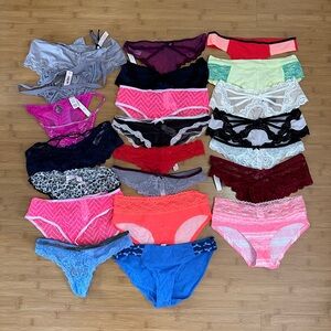 22 BRAND NEW VICTORIA SECRET PANTIES